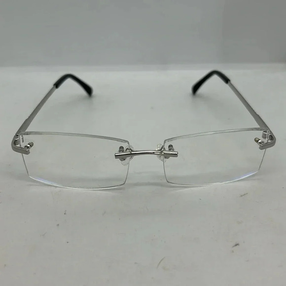 Red Prestige VICE Eyeglasses Frames Case Tool Pouch RXable.  Clear Silver. NWT main image 8